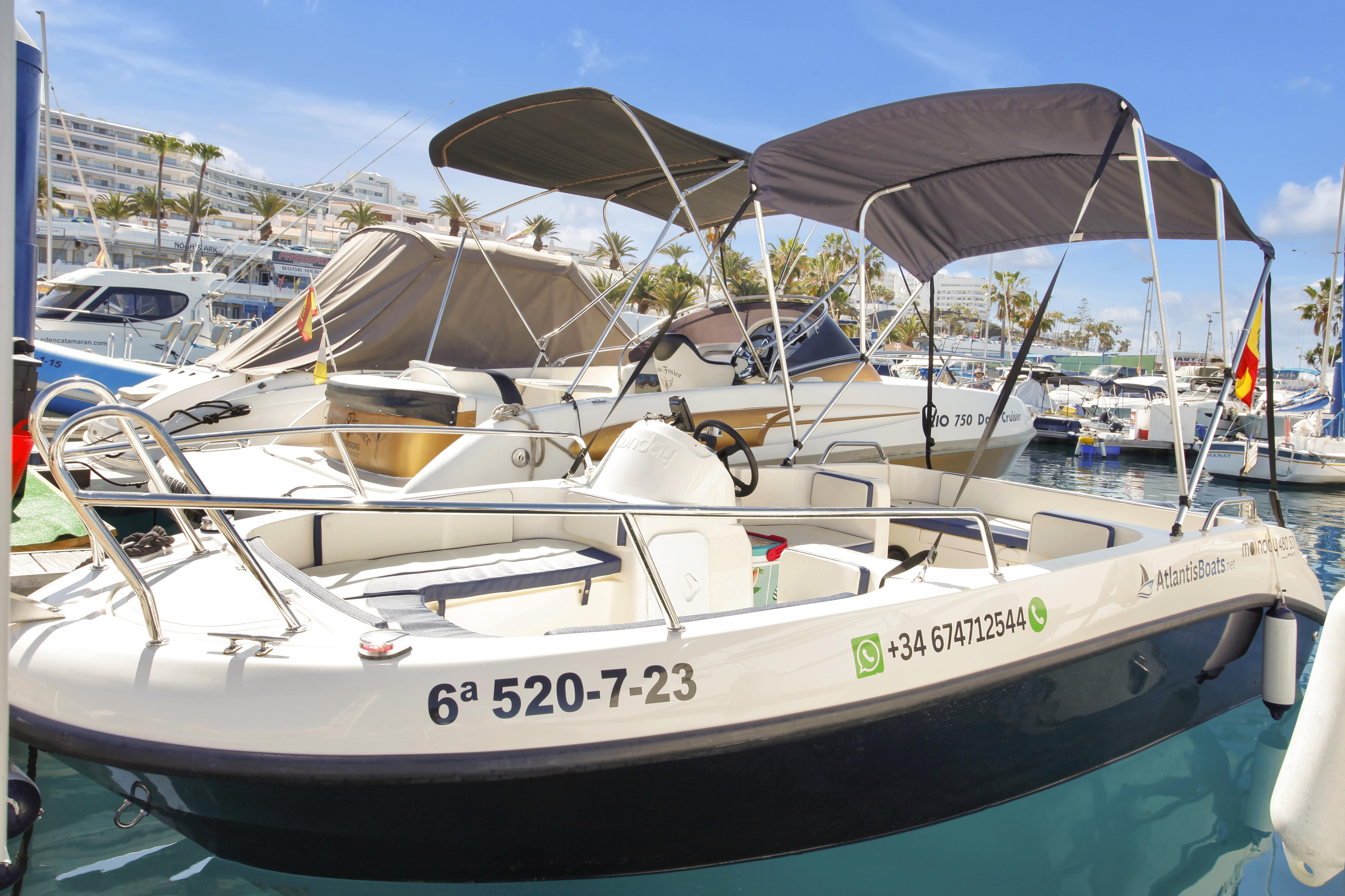 Atlantis — motorboat rental without licence