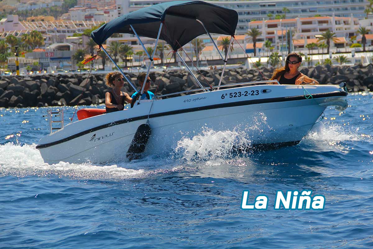 La Nina — motorboat rental without licence